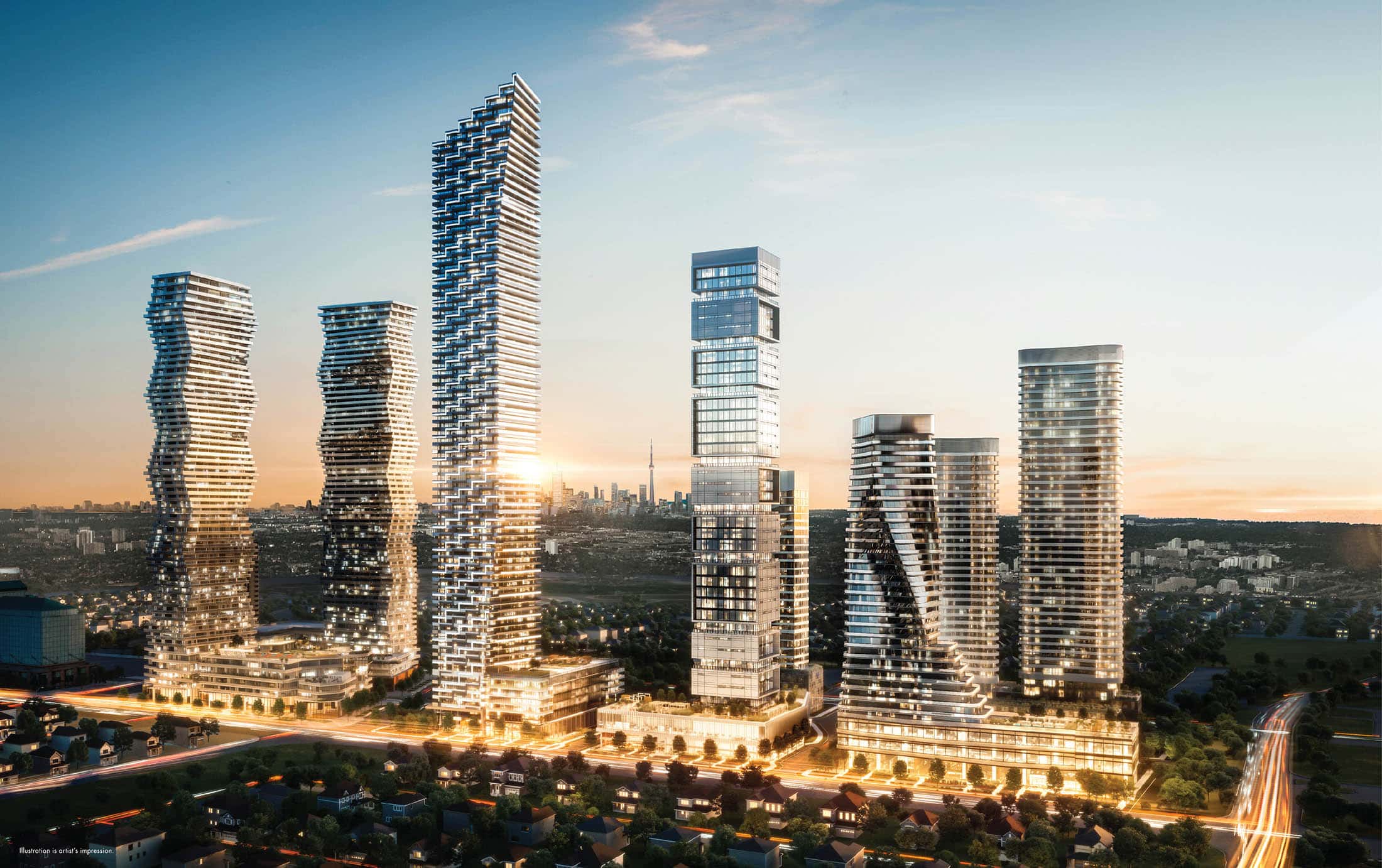 [object object] M3 Condos Official Release Mississauga m3 condos mississauga m city skyline square one life